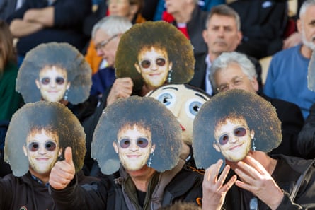 York City fans in masks