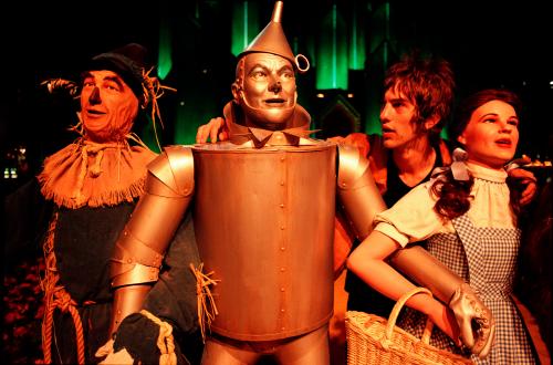 ‘It was the first time I’d really been around northerners’ … Richard Ashcroft, Tin Man, Scarecrow and Dorothy, Las Vegas, 1994, by Chris Floyd.