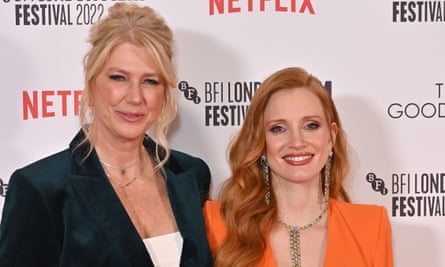 Amy Loughren and Jessica Chastain