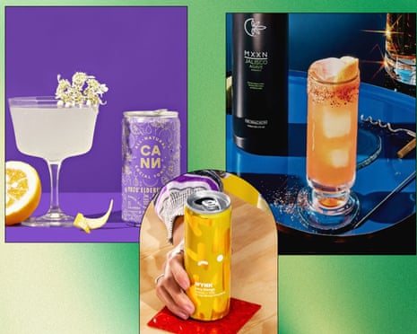 Cann Yuzu Elderflower, Wynk Juicy Mango, MXXN Jalisco Agave
