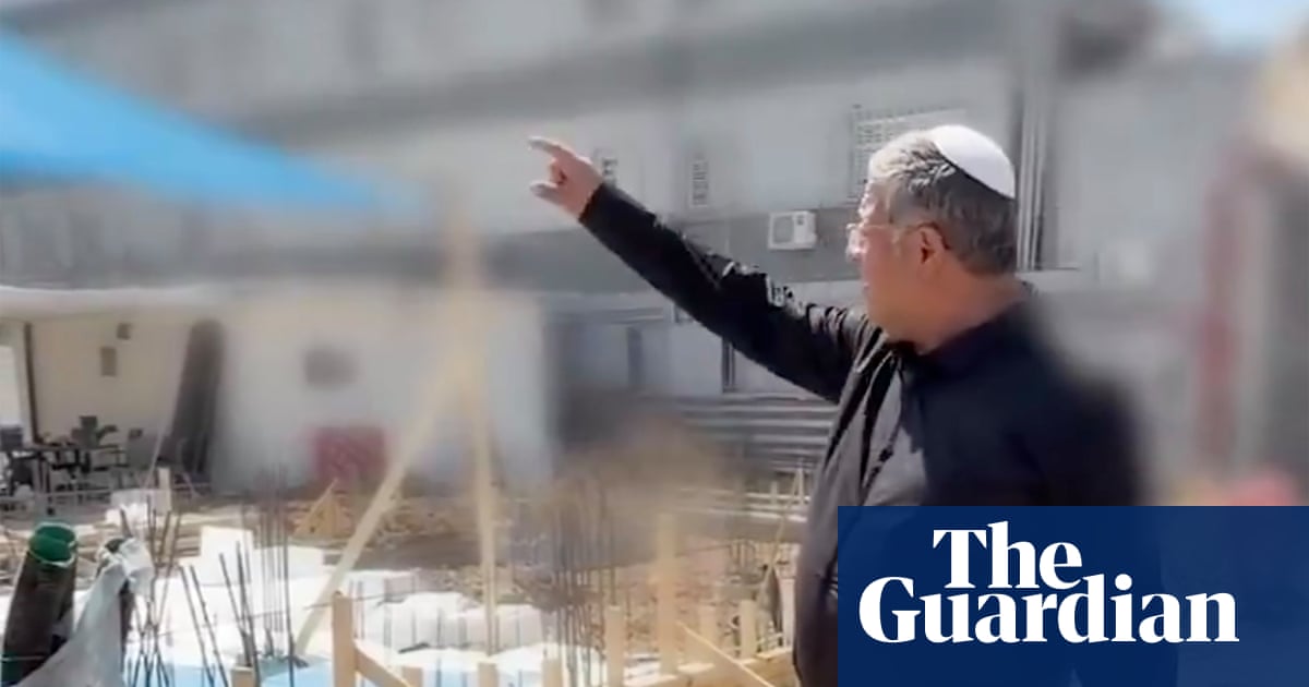 Israel’s Ben-Gvir posts video of gallows site for hanging Palestinians