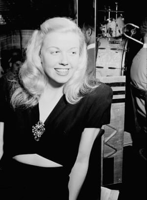Doris Day At the Aquarium Jazz Club, New York, 1st July 1946.