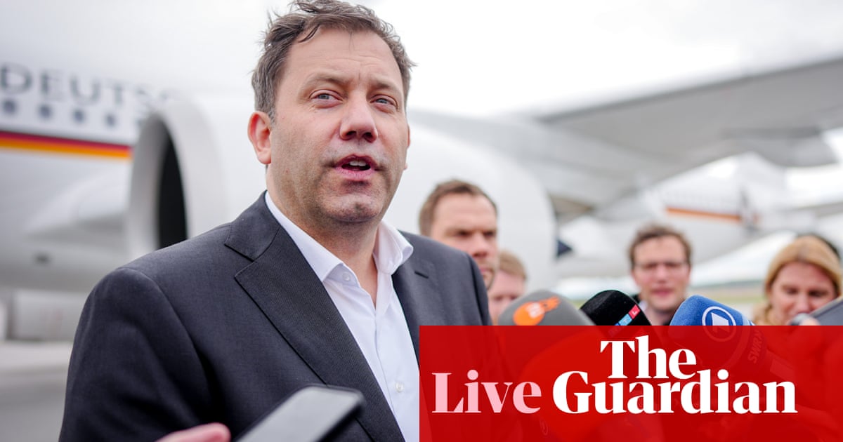 German finance minister calls for swift resolution to Trump tariff wars as G7 finance ministers meet in Canada Europe live