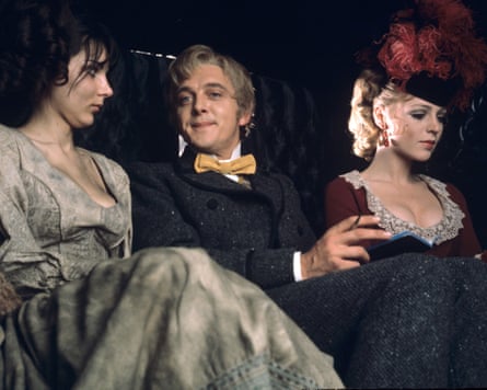 Joanna Pettet, right, in the The Best House in London, with Carol Friday and David Hemmings (1968).
