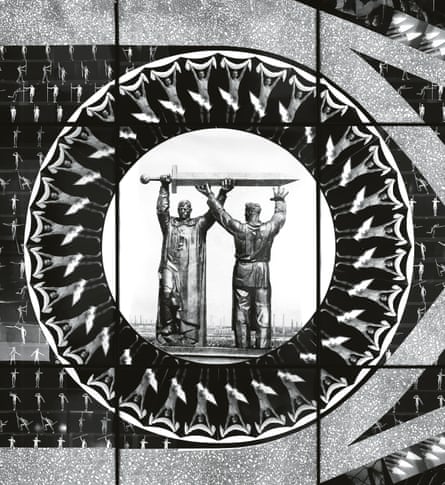 Detail from Zofia Kulik’s All the Missiles Are One Missile, 1993.