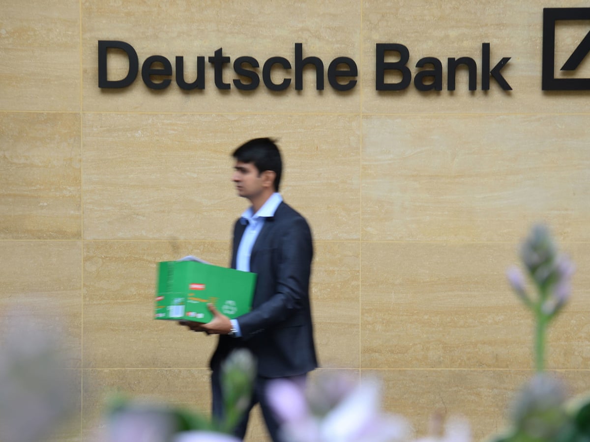 Deutsche Bank Starts Cutting London Jobs With 18 000 At Risk Worldwide Business The Guardian