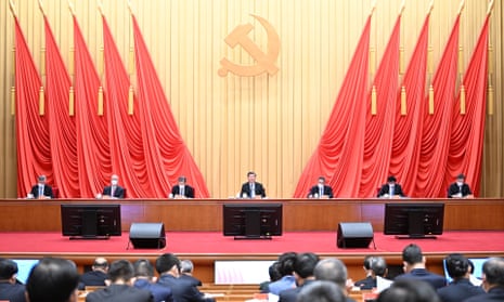 Xi Jinping, the Chinese president, addresses the Central Commission for Discipline Inspection, the anti-graft watchdog.
