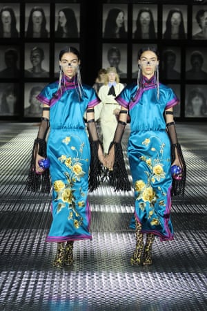 Gucci's Spring 2023 Runway Show Takes Twinning to a New Level