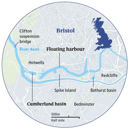 bristol harbour map