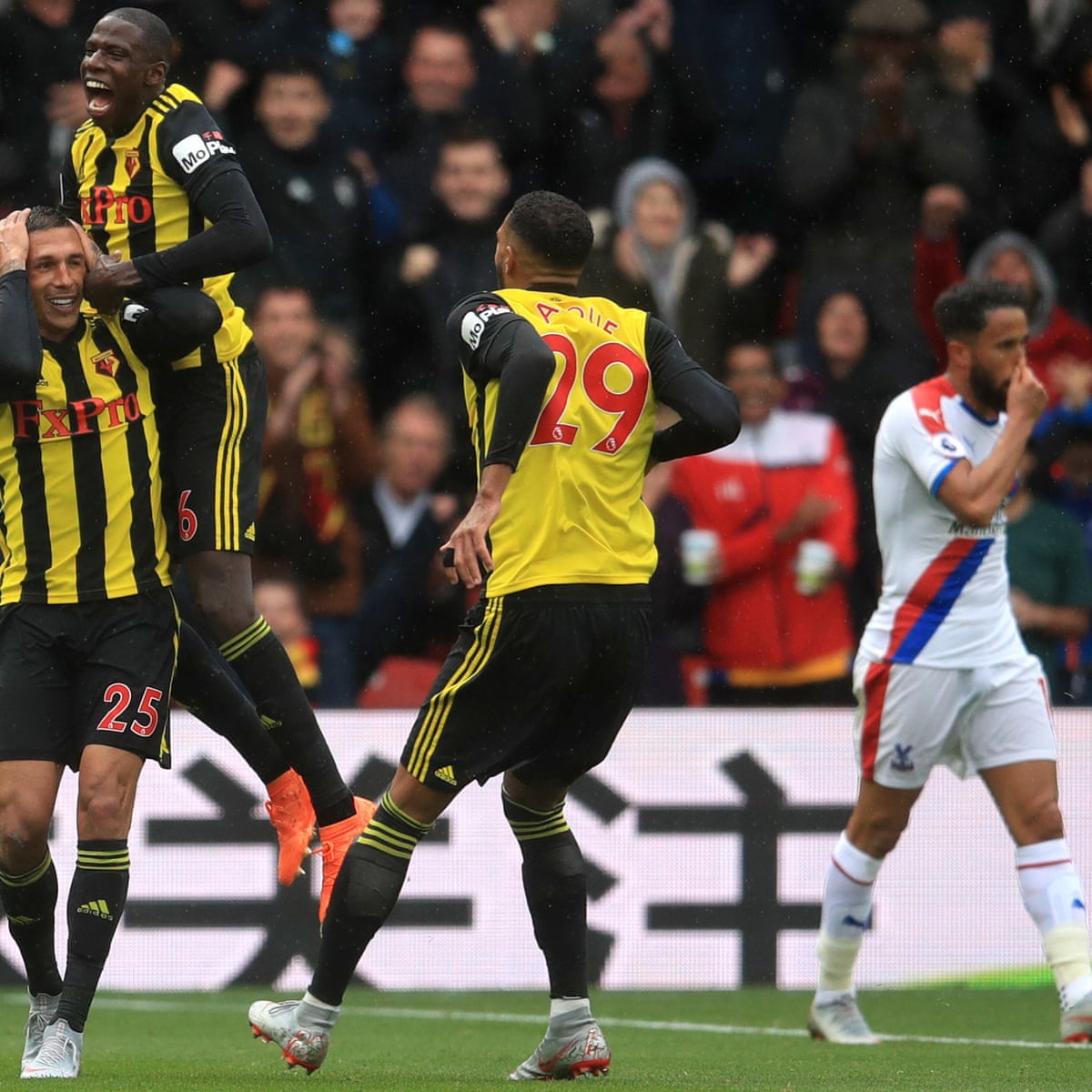 Watford V Crystal Palace Premier League As It Happened Football The Guardian