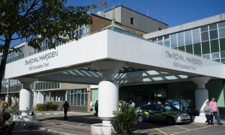 The Royal Marsden NHS foundation trust hospital in Sutton.