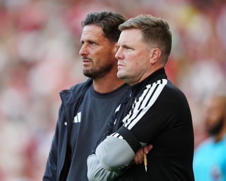 Eddie Howe and Jason Tindall