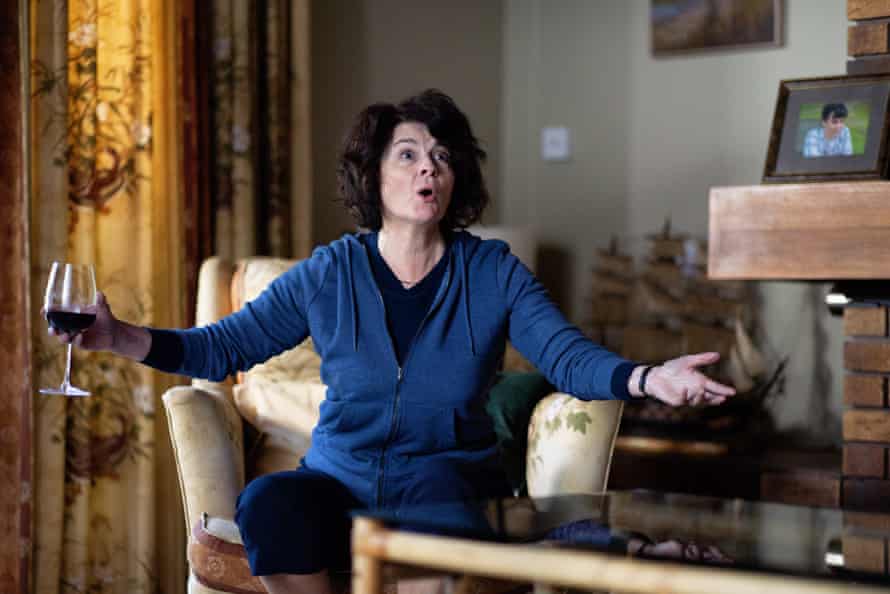 Pom Boyd as Bernie in The Dry.