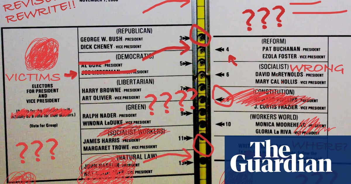 How Bad Ballot Design Can Sway The Result Of An Election Us Elections 2020 The Guardian Ballot Design Problem In Florida Senate Race 2022