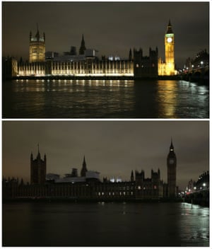 The Houses of Parliament in London