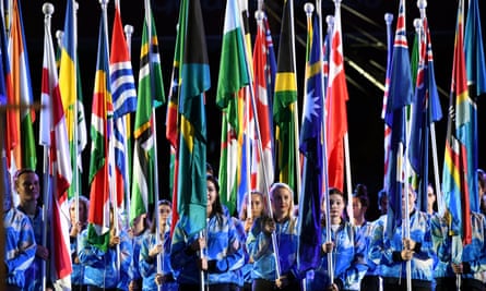 The opening ceremony of the 2018 Commonwealth Games in Australia last week.