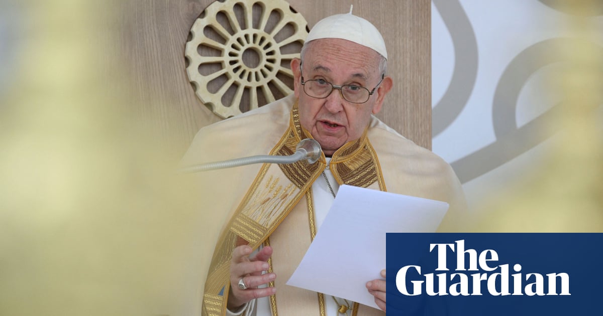 Pope urges Italians to help migrants as far right tipped to win election