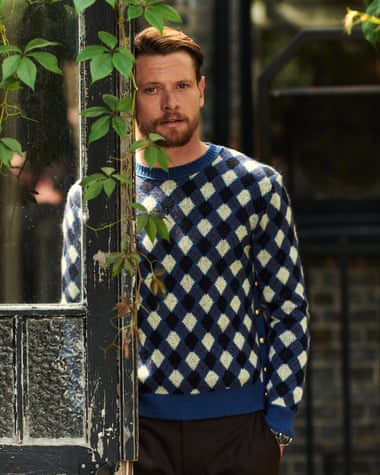 ‘I grew up in macho environments’: Jack wears jumper by Wales Bonner, trousers by Sefr both at matchesfashion.com), watch by jaeger-lecoultre.com.