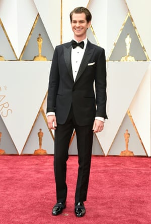 Nominee for Best Actor Hacksaw Ridge Andrew Garfield