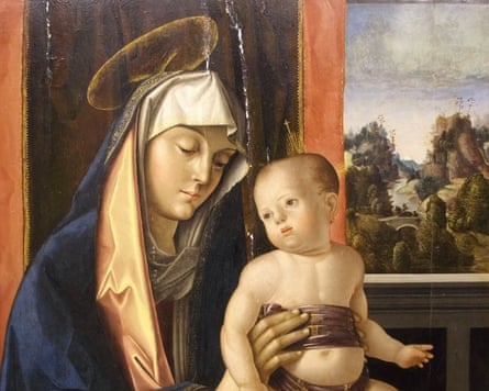 Stolen Antonio Solario Madonna and Child