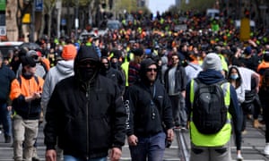 Protesters marched through Melbourne's CBD