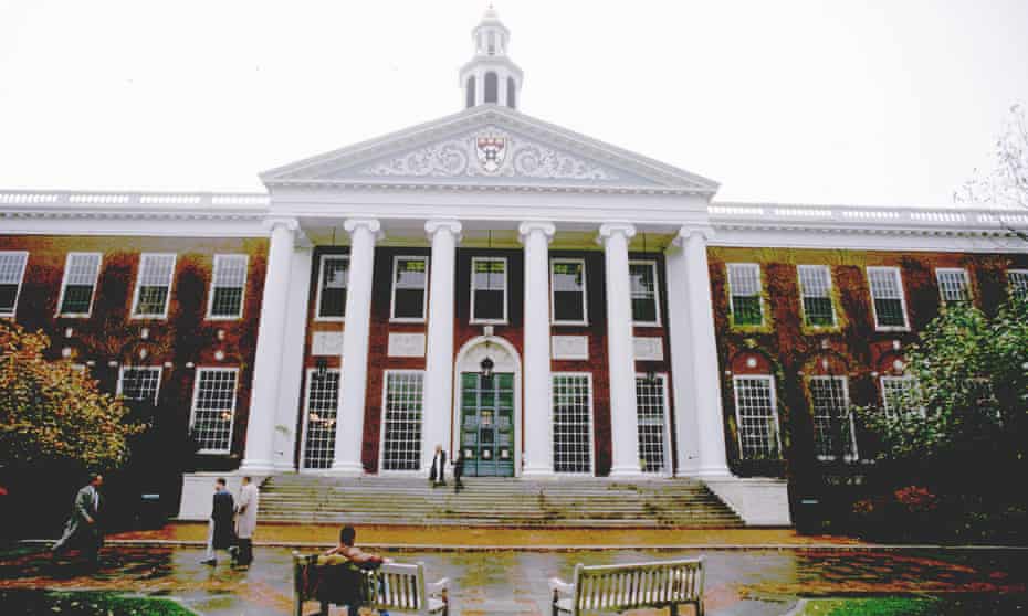 A view of Harvard Business School in Boston, Massachusetts. November 20, 1998.