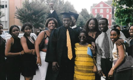 Chinedu Okobi at his Morehouse graduation.