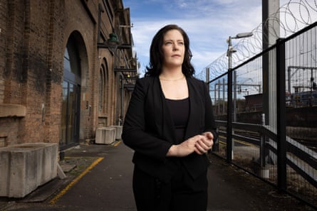 Olivia Boddeus stands in a street in Sydney