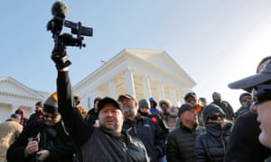 Conspiracy broadcaster Alex Jones has used the outbreak to step up his aggressive pitching for bulk food products and other survival goods sold on his website.