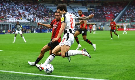Sandro Tonali on the move.