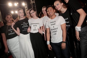 Prabal Gurung backstage at his AW17 show