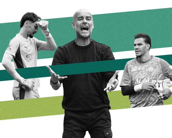 Early missteps show Guardiola’s rebuild of City remains a work in progress