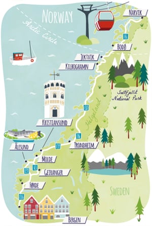 Norway map
