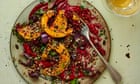 Meera Sodha's vegan recipe for squash, red onion and quinoa salad with beetroot yoghurt | The new vegan