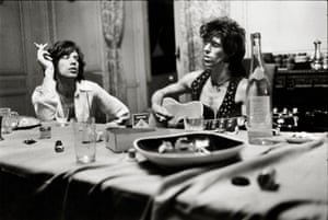 Mick Jagger and Keith Richards, Villa Nellcote 1971