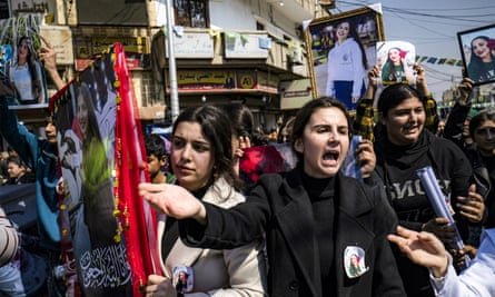 People gather for a mass protest