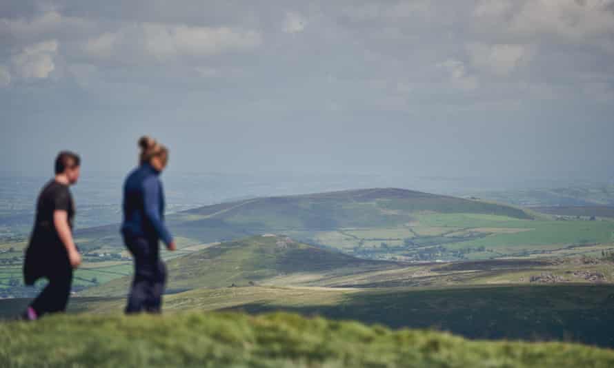 Foel Cwmcerwyn is the highest of the Preseli Hills.