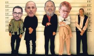 Usual Suspects Bryan Singer, Matt Lauer, Harvey Weinstein, Garrison Keillor and Kevin Spacey.