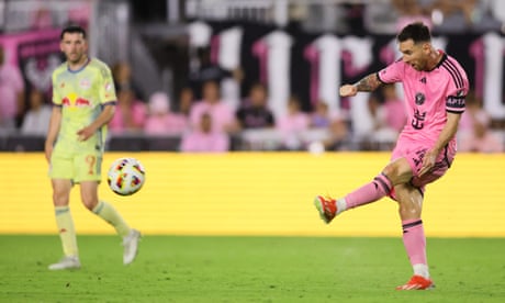 Messi scores and adds MLS-record five assists in Inter Miami rout of Red Bulls