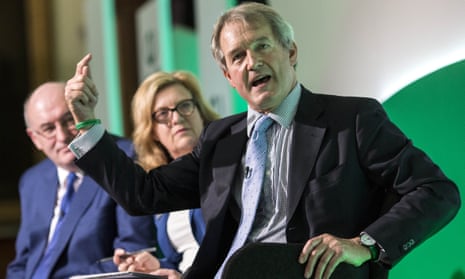 Owen Paterson at the Oxford Farming Conference in 2016.