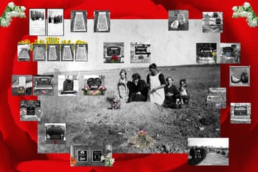 Using her family photo albums, she searches for clues that speak to her sense of identity