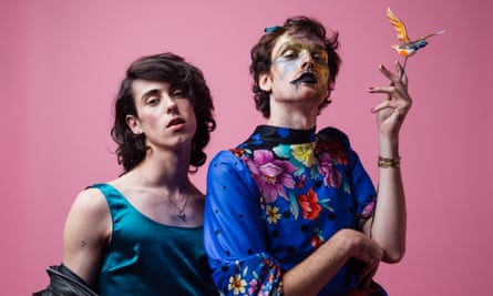 PWR BTTM … Ben Hopkins (right) denies allegations of misconduct.