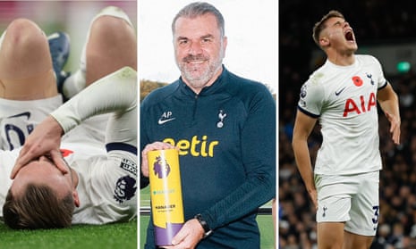 Ange Postecoglou SLAMS his Tottenham side 'for taking liberties in  possession' and labels second half of 2-0 win over Fulham 'the WORST 45  minutes we've had all year' despite going top!