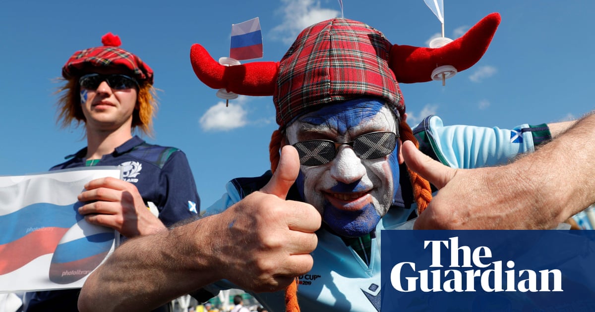 Losing by default to a typhoon: Scotland rugby fans braced for worst