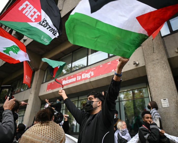 Palestine protests go ahead across UK on second anniversary of 7 October