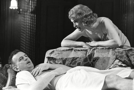 ‘I realised he was very ill’ … with Lindsay Duncan in Cat on a Hot Tin Roof.