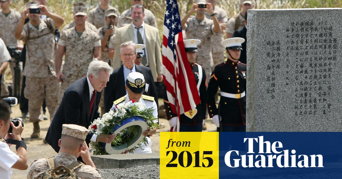 No Room For Snubbed Japanese War Veteran At Iwo Jima Memorial Service Second World War The Guardian No Room For Snubbed Japanese War Veteran At Iwo Jima Memorial Service Second World War The Guardian