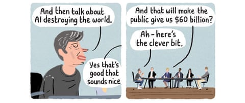 Stephen Collins cartoon on AI, panel 6