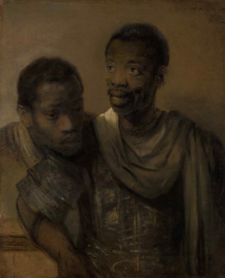 Intimate … Rembrandt’s Portrait of Two African Men.