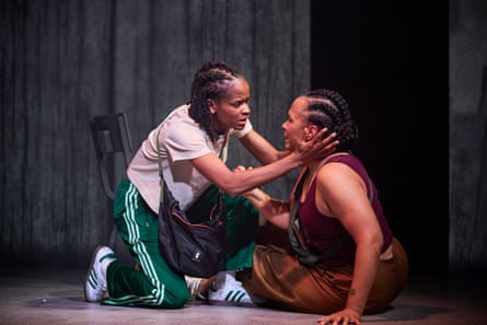 On stage last month with Golda Rosheuvel in Not Your Superwoman.
